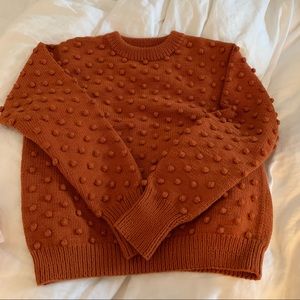 Misha & Puff crew neck popcorn sweater